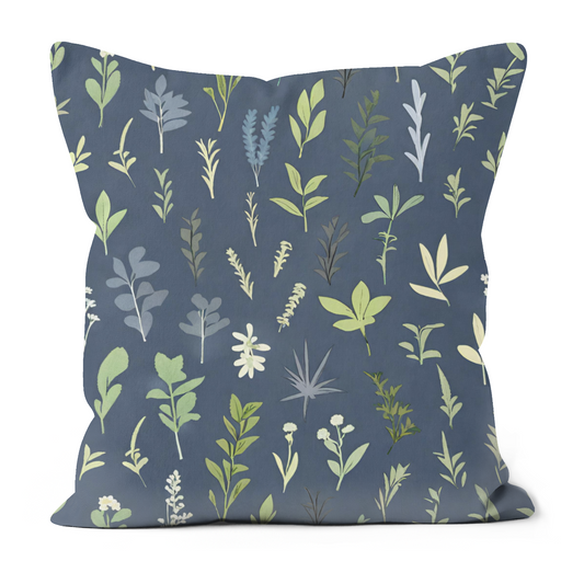 Plump Filled Cushion -Botanical 1- size options- Original abstract design